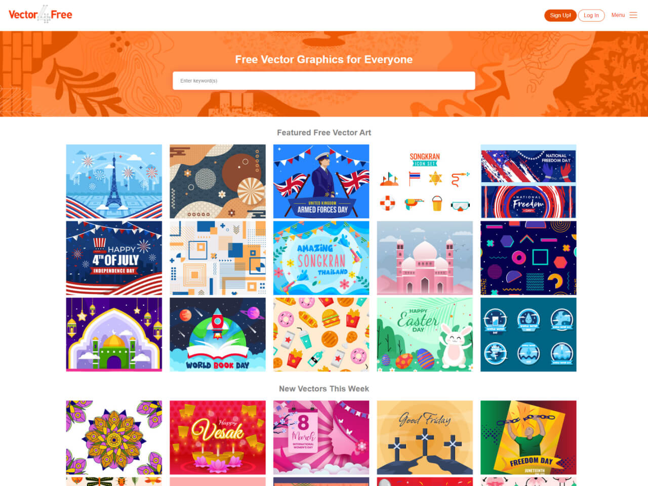 20+ Websites For Free Vector Illustrations For Websites ...