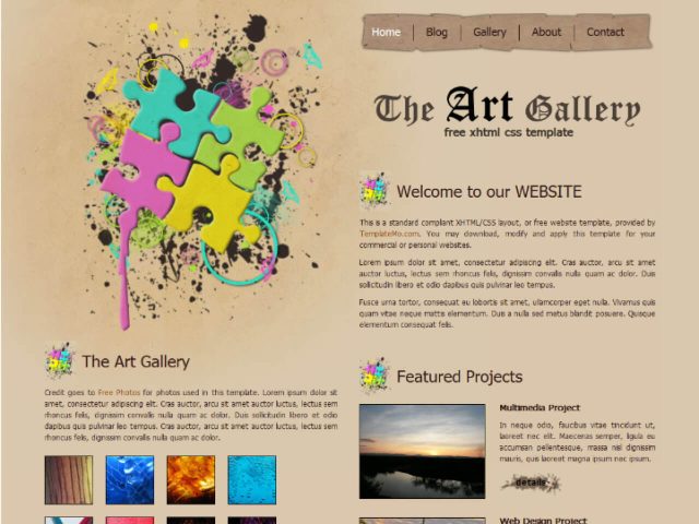 10+ Best Free Art Gallery HTML Website Templates (2024)