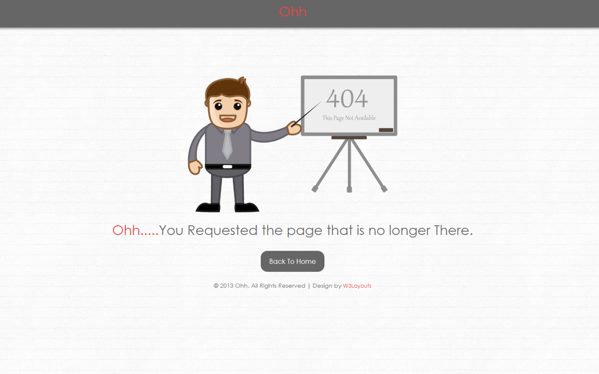 30+ Simple 404 Error Page Free HTML Templates