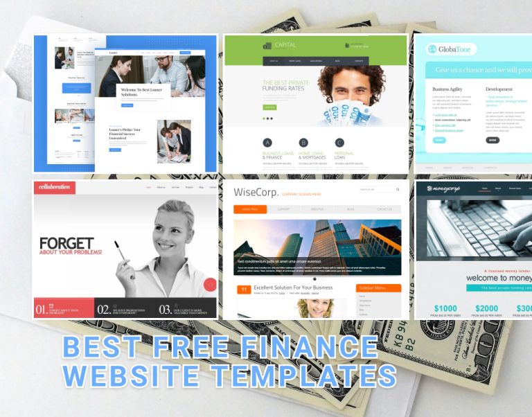 20+ Best Finance Website Template Free Download (2025)