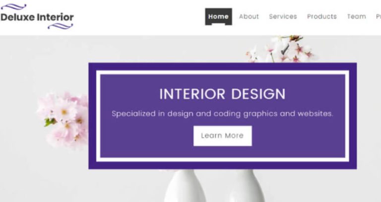 20+ Best Interior Design Website Templates Free Download