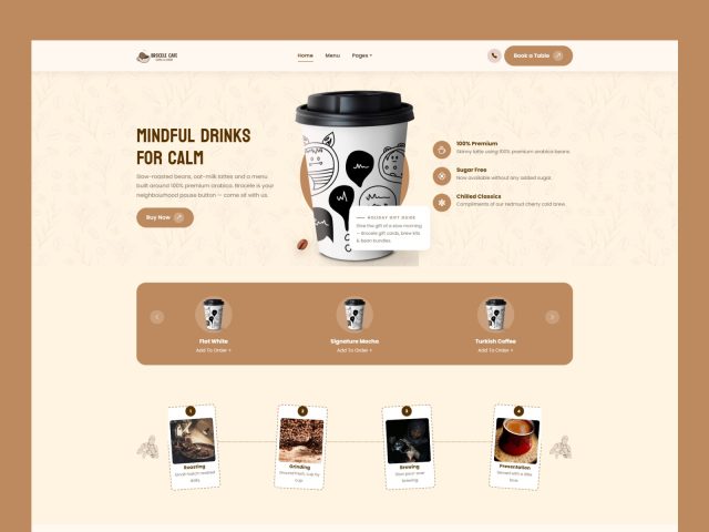 Brocele — Cafe & Restaurant Bootstrap 5 Template